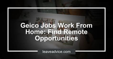 Browse 4,563,741 WORK FROM HOME CUSTOMER SERVICE REPRESENTATIVE GEICO jobs (15-24hr) from companies near you with job openings that are hiring now and 1-click apply. . Geico remote jobs